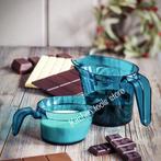 Tupperware set microcook Pitcher magnetron kan 200ml + 500ml, Ophalen of Verzenden, Nieuw, Blauw