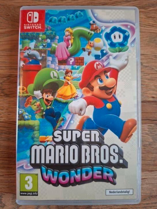 Super Mario Bros. Wonder Nintendo Switch, Spelcomputers en Games, Games | Nintendo Switch, Zo goed als nieuw, Avontuur en Actie