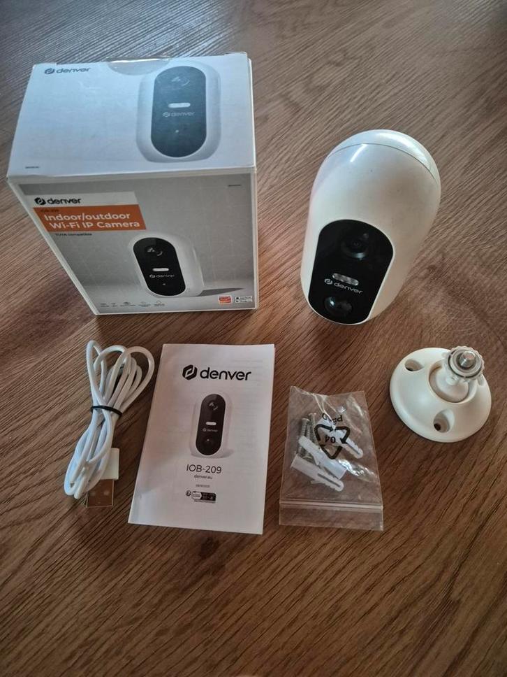 Denver indoor/outdoor wifi ip camera, Audio, Tv en Foto, Videobewaking, Gebruikt, Ophalen of Verzenden