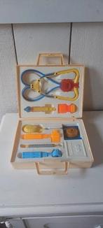 Vintage dokterskoffer Fisher-Price medical kit compleet, Ophalen of Verzenden