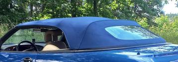 Saab 9-3 OG cabrio dak compleet ZWART & BLAUW beschikbaar voor biedingen