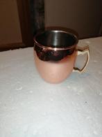 Rood koperen mok, 10x9cm, Ophalen of Verzenden, Koper