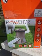 Bestway Flowclear filterpomp  1,2m³ – met 2 nieuwe filters, Ophalen of Verzenden, Gebruikt, Zwembadpomp