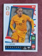 Lidl EK 2024 Voetbal Kaartje - Xavi Simons, Ophalen of Verzenden, Nieuw, Buitenlandse clubs, Spelerskaart