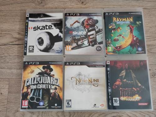 12 diverse games voor de PlayStation 3, Spelcomputers en Games, Games | Sony PlayStation 3, Zo goed als nieuw, 1 speler, Vanaf 12 jaar