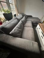 Grijze Hoekbank, Huis en Inrichting, Ophalen of Verzenden, Gebruikt, Stof