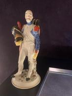 Antieke Porseleinen Soldaat Figuur, Antiek en Kunst, Antiek | Porselein, Verzenden
