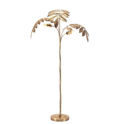 Vloerlamp Unbeleafable - 140 cm - By-Boo, Huis en Inrichting, Lampen | Vloerlampen, Zo goed als nieuw, 100 tot 150 cm, Metaal