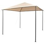 Paviljoen 3x3, partytent prieel 3 x 3 m antraciet GRTS BZRGD, Tuin en Terras, Partytenten, Verzenden, Minder dan 4 meter, Nieuw