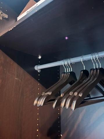 Zwarte Ikea PAX kast - afbeelding 7
