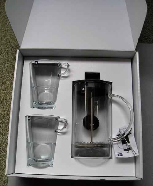 Leonardo Caffe Maker en 2 koffieglazen Leonardo Senseo, Huis en Inrichting, Keuken | Keukenbenodigdheden, Nieuw, Ophalen of Verzenden