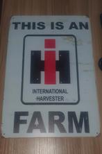 International Harvester Wandbord - Vintage Look, Ophalen of Verzenden, Nieuw