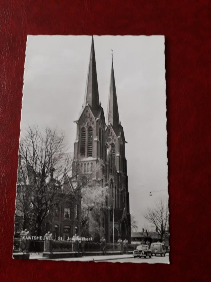 Kaatsheuvel St. Joanneskerk (553), Verzamelen, Ansichtkaarten | Nederland, Ongelopen, Noord-Brabant, 1960 tot 1980, Ophalen