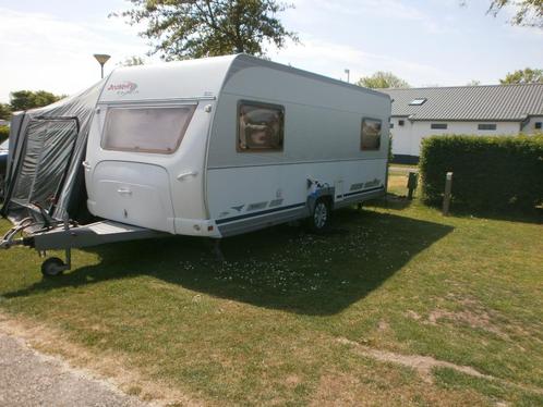 Detleffs Beduin 510 V, Caravans en Kamperen, Caravans, Particulier, tot en met 4, 1000 - 1250 kg, Rondzit, Dethleffs, 2 aparte bedden