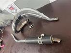 Derbi scr corse chrome 50/70 bovenlangs, Fietsen en Brommers, Ophalen of Verzenden, Zo goed als nieuw, Uitlaat, DERBI