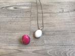 Ketting en ring met magneet, Met hanger, Kunststof, Zwart, Ophalen of Verzenden