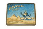 blik cigarette tin Araks Derby Nightrider camel sigaretten, Ophalen of Verzenden, Gebruikt, Overige