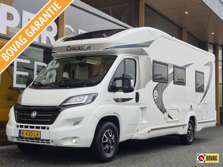 Chausson Special Edition 757 Lengtebedden Face to face, Caravans en Kamperen, Campers, Bedrijf, tot en met 4, Half-integraal, Chausson