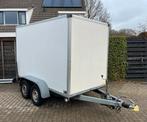 Gesloten aanhanger 300x150x180 Saris 2000kg tandemasser, Ophalen, Gebruikt