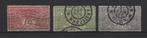 3 Tuberculose zegels postzegel gestempeld, Ophalen of Verzenden, T/m 1940, Gestempeld