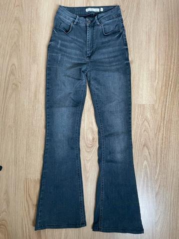 Subdued Donkergrijze Flair Jeans - xxs maat 32 beschikbaar voor biedingen