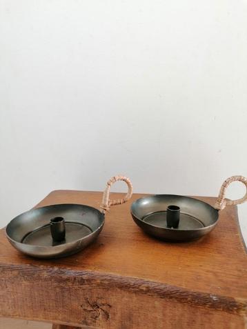 Kandelaars kaarsenstandaards 2x  beschikbaar voor biedingen