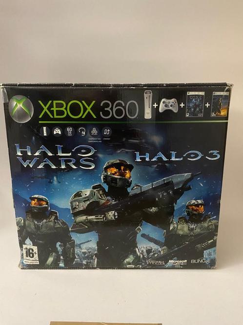 Xbox 360 limited edition Halo wars / Halo 3 in doos Zeldzaam, Spelcomputers en Games, Spelcomputers | Xbox 360, Zo goed als nieuw
