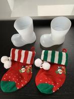 Decoratie kerstman laarzen en kerst sokken, Diversen, Kerst, Ophalen