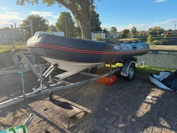 Rib 430 (alleen romp met tubes) beschikbaar voor biedingen