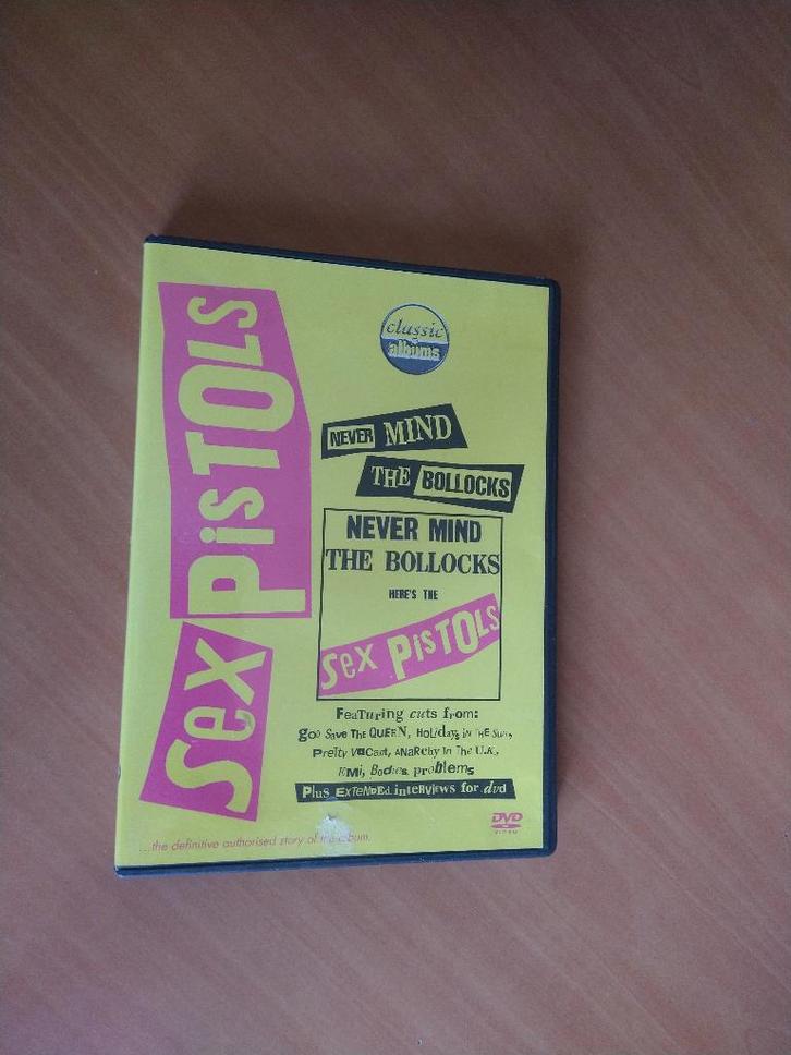 DVD Sex Pistols – Never Mind The Bollocks, Cd's en Dvd's, Dvd's | Documentaire en Educatief, Zo goed als nieuw, Vanaf 12 jaar