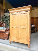 Antieke brocante eiken Biedermeier meidenkast vintage kast, Ophalen of Verzenden