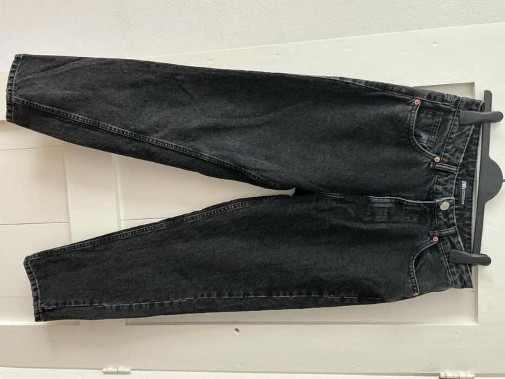 Zara broek zwart 40, Kleding | Dames, Broeken en Pantalons, Zo goed als nieuw, Maat 38/40 (M), Zwart, Lang, Ophalen of Verzenden