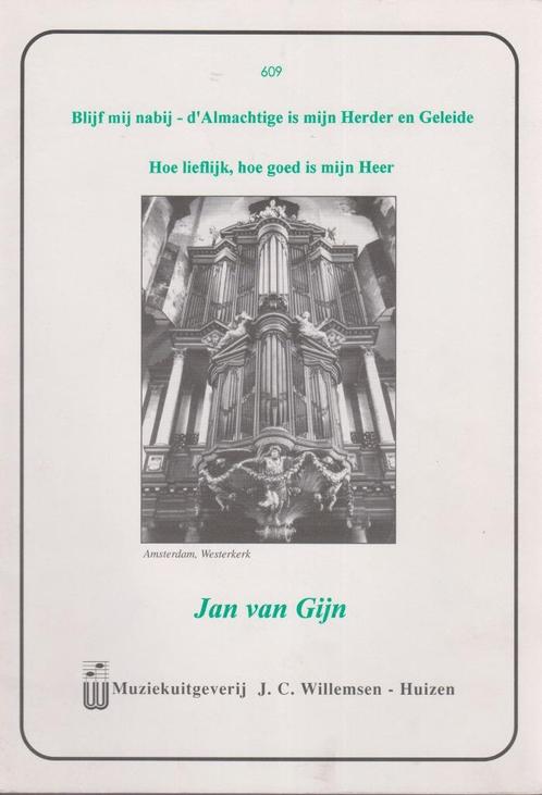 Jan van Gijn - Drie koraalbewerkingen, Muziek en Instrumenten, Bladmuziek, Gebruikt, Artiest of Componist, Religie en Gospel, Ophalen of Verzenden