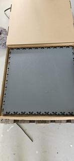 9m2 PVC vloer tegels garage vloer werkplaats 7mm ECO Grey, Overige typen, Nieuw, Ophalen of Verzenden, Minder dan 10 m²