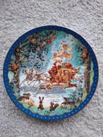 Reichenbach Porselein Wandbord - Winterwald, Antiek en Kunst, Ophalen of Verzenden