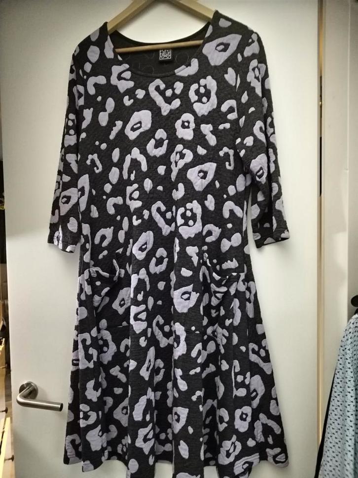 Pont Neuf jurk - XL, Kleding | Dames, Jurken, Zo goed als nieuw, Maat 46/48 (XL) of groter, Paars, Ophalen of Verzenden