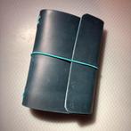 Leren travelers notebook blauw a6, Ophalen, Nieuw, A6