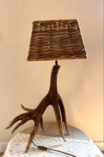 Gewei taffellamp, Overige materialen, Gebruikt, 50 tot 75 cm, Ophalen of Verzenden