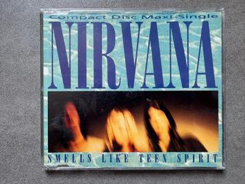 Nirvana - Smells Like Teen Spirit, leuke maxi cd prima staat beschikbaar voor biedingen