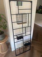 Wandrek zwart 150 x55 cm xxl xenos inclusief mandjes, Huis en Inrichting, Ophalen, Zo goed als nieuw