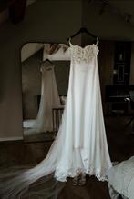 Modeca trouwjurk, Ophalen, Zo goed als nieuw, Wit, Trouwjurk