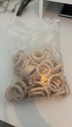 100 nieuwe houten ringen, Hobby en Vrije tijd, Knutselen, Ophalen of Verzenden, Nieuw, Materiaal