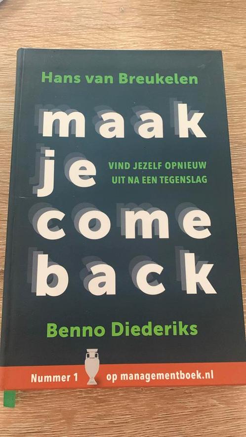 Benno Diederiks - Maak je comeback, Boeken, Psychologie, Zo goed als nieuw, Ophalen of Verzenden