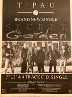 T PAU Secret Garden tour A3 advertentie, Cd's en Dvd's, Ophalen of Verzenden