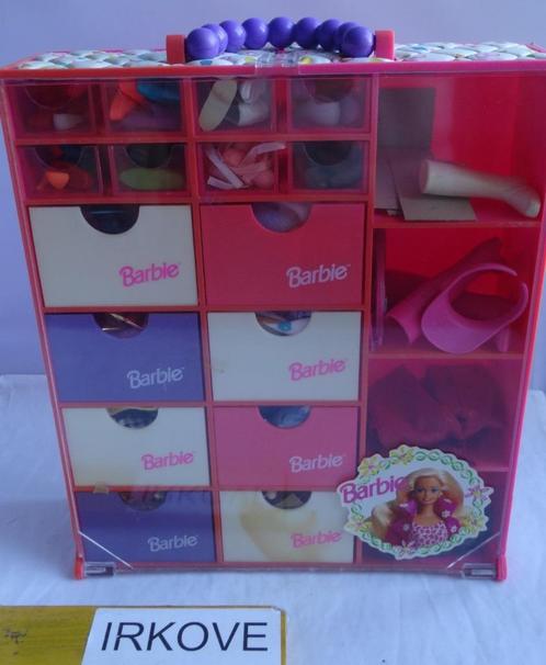 BARBIE VINTAGE LADEKAST KOFFER * Zonder Inhoud *, Verzamelen, Poppen, Gebruikt, Accessoires, Verzenden