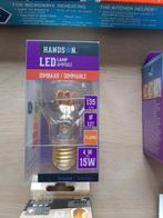 Handson LED filament peerlamp E27 4W 135 Lumen, Nieuw, E27 (groot), Ophalen of Verzenden, Led-lamp