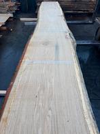 Zeer groot eiken boomstamblad 400x70x7cm