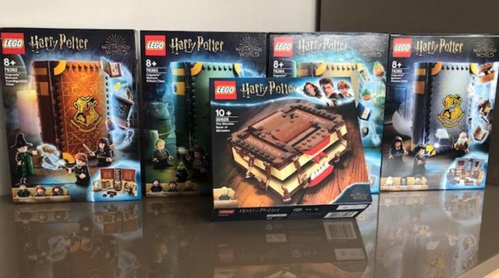Lego HP:  76382, 76883, 76384, 76385 en Monsterboek 30628, Kinderen en Baby's, Speelgoed | Duplo en Lego, Nieuw, Lego, Complete set
