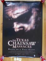 #19 Poster film Texas chainsaw masacre, Ophalen of Verzenden, Nieuw, Deurposter of groter, Film en Tv