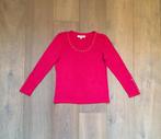 ZGAN: roze longsleeve ronde halslijn; Fuego Woman; mt 42, Maat 42/44 (L), Zo goed als nieuw, Lange mouw, Roze